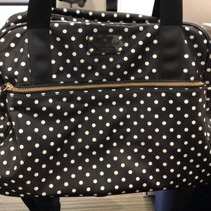 Kate Spade Polka Dot Overnight bag